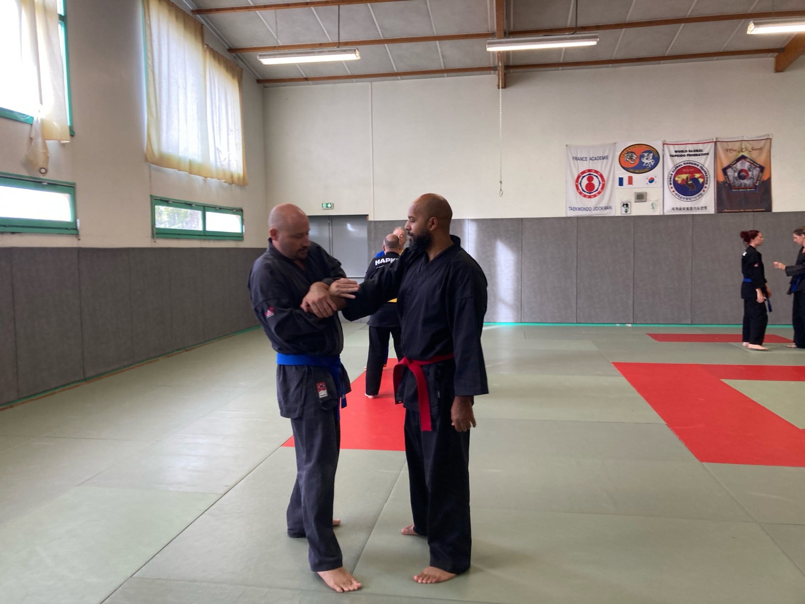 Participants au stage Hapkido WGHF