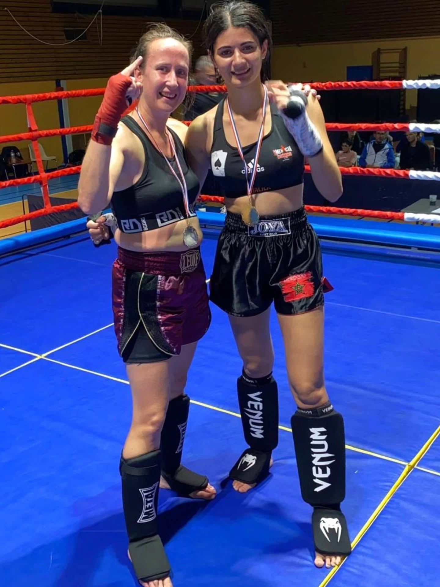 Combattantes du gala de 3Fight à Cerizay